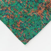 Rusty Metallplatte Hintergrund Textur. Stahlplatte Fleecedecke (Ecke)