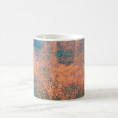 Rusty Metallplatte Hintergrund Textur. Stahlplatte Kaffeetasse (Mittel)