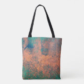 Rusty Metallplatte Hintergrund Textur. Stahlplatte Tasche (Rückseite)