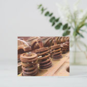 Rusty Motor Block Postkarte (Stehend Vorderseite)