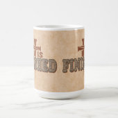 Rusty Nails Cross of Christ Christlich Design Kaffeetasse (Mittel)