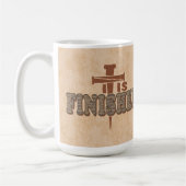 Rusty Nails Cross of Christ Christlich Design Kaffeetasse (Links)