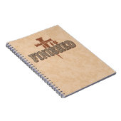 Rusty Nails Cross of Christ Christlich Design Notizblock (Rechte Seite)