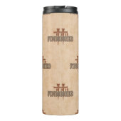 Rusty Nails Cross of Christ Christlich Design Thermosbecher (Rückseite)