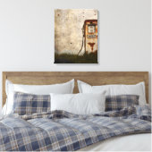 Rusty Old Antique Car Leinwanddruck (Insitu (Schlafzimmer))