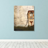 Rusty Old Antique Car Leinwanddruck (Insitu (Holzboden))