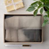 Rusty old bike v4 postapocallyptic Tissue paper Seidenpapier (Geschenk)