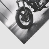 Rusty old bike v5 postapocallyptic Tissue paper Seidenpapier (Detail)