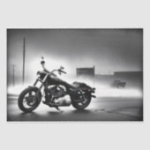 Rusty old bike v5 postapocallyptic Tissue paper Seidenpapier (Vorderseite)