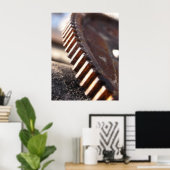 Rusty Old Cog Wheel Poster (Heimbüro)