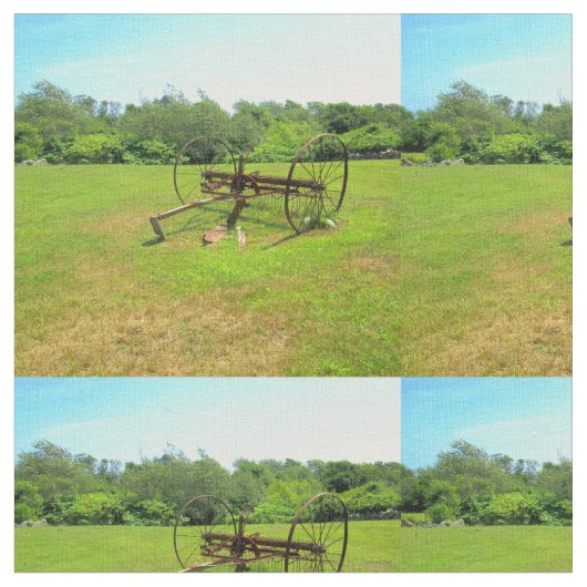 Rusty Old Farm Equipment Stoff (Nahaufnahme)