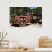 Rusty Old LKW Poster (Küche)