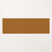 Rusty Orange Modernes Abstraktes Design Yogamatte (Rückseite (Horizontal))