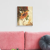 Rusty Orange Sunflowers Leinwanddruck (Insitu (Wohnzimmer))