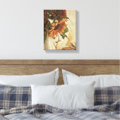 Rusty Orange Sunflowers Leinwanddruck (Insitu (Schlafzimmer))
