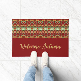 Rusty Peach Herbst Fußmatte