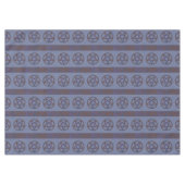 Rusty Pentagram Blue Tischdecke (Vorderseite (Horizontal))