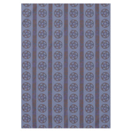 Rusty Pentagram Blue Tischdecke