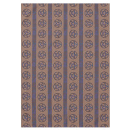 Rusty Pentagram Brown Tischdecke