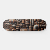 Rusty Pipes Skateboard (Horizontal)