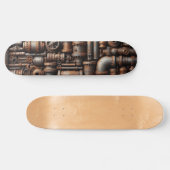 Rusty Pipes Skateboard (Horizontal)