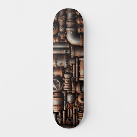 Rusty Pipes Skateboard (Vorderseite)