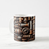 Rusty Pipes Tasse (Vorderseite Links)