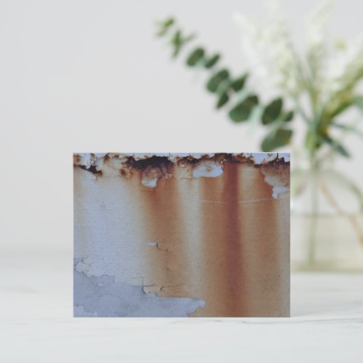 Rusty Postcard Postkarte (Stehend Vorderseite)