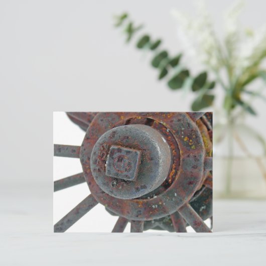 Rusty Postkarte (Stehend Vorderseite)