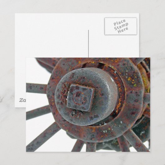Rusty Postkarte (Vorne/Hinten)