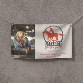 Rusty Red letzte Fahrt für die Braut Banner