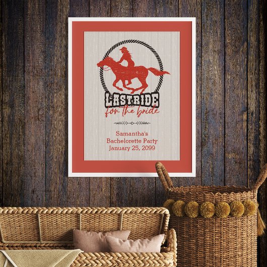 Rusty Red letzte Fahrt für die Braut Poster