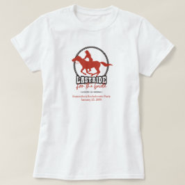 Rusty Red letzte Fahrt für die Braut T-Shirt