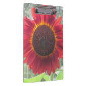 Rusty Red Sunflower Clipboard Klemmbrett (Rechts)