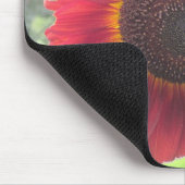 Rusty Red Sunflower Mousepad (Ecke)