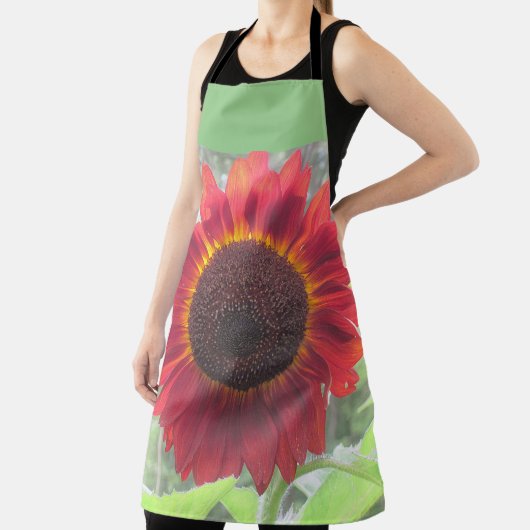 Rusty Red Sunflower Schürze (InSitu)