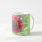 Rusty Red Sunflower Tasse (VorderseiteRechts)