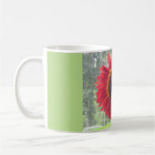 Rusty Red Sunflower Tasse (Links)