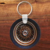 Rusty Roadmaster Tire Schlüsselanhänger (Rückseite)