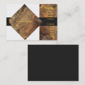 Rusty Sheet Business Card Visitenkarte (Vorne/Hinten)