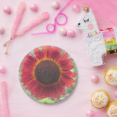 Rusty Sonnenblumenpapierplatte Pappteller (Party)