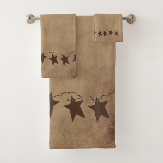 Rusty Stars Badhandtuch Set (Insitu)