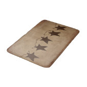 Rusty Stars Bath Mat Badematte (Schrägansicht)
