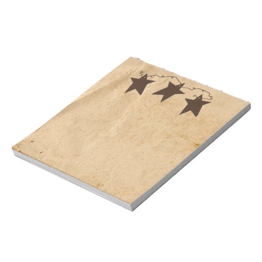 Rusty Stars Editor Notizblock (Rotiert)