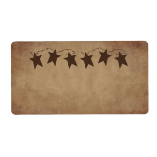 Rusty Stars Produktlabel