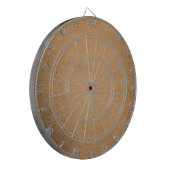Rusty Steampunk Dartboard Dartscheibe (Vorderseite Links)