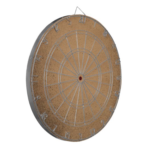 Rusty Steampunk Dartboard Dartscheibe (Vorderseite Links)
