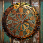 Rusty Steampunk Dartboard Dartscheibe<br><div class="desc">Tauchen Sie ein in die faszinierende Welt der Steampunk-Ästhetik mit unserem Rusty Dartboard. Dieses einzigartige Design verbindet den rustikalen Charme antiker Geräte und Uhrenelemente und schafft so ein industriell und Vintag inspiriert Meisterwerk. Mit diesem Steampunk-Dartboard, das Funktionalität mit der künstlerischen Anziehungskraft der Vergangenheit verbindet, verleihen Sie Ihrem Raum eine Touch...</div>