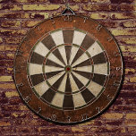 Rusty Steampunk Dartscheibe<br><div class="desc">Druckdartplatine aus rostfreiem Metall.</div>