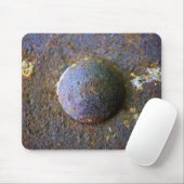 Rusty Steel Industrial Rivet Mousepad (Mit Mouse)